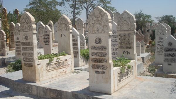حدائق حلب وشوارعها مقابر لـ 5 آلاف جثمان، سوريا - سبوتنيك عربي