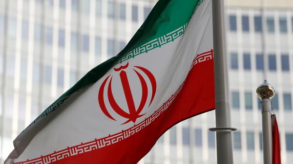  العلم الإيراني يرفرف أمام مقر الوكالة الدولية للطاقة الذرية في فيينا - سبوتنيك عربي