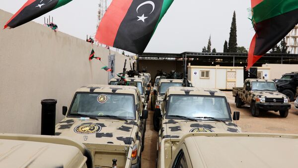 قوات ليبية بالقرب من طرابلس - سبوتنيك عربي