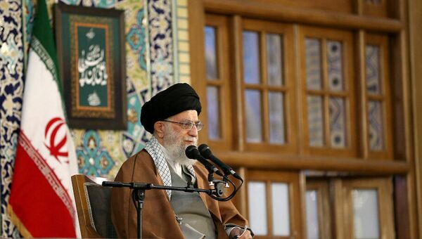 آية الله علي خامنئي يلقي خطابا في اليوم الأول من رأس السنة الفارسية - سبوتنيك عربي
