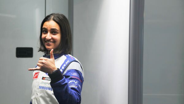 ريما الجفالي - أول سائقة سيارات رياضية سعودية - سبوتنيك عربي