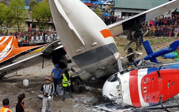 اصطدام طائرتين في نيبال - سبوتنيك عربي