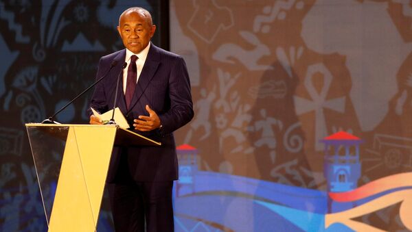 أحمد أحمد رئيس الاتحاد الأفريقي لكرة القدم - سبوتنيك عربي