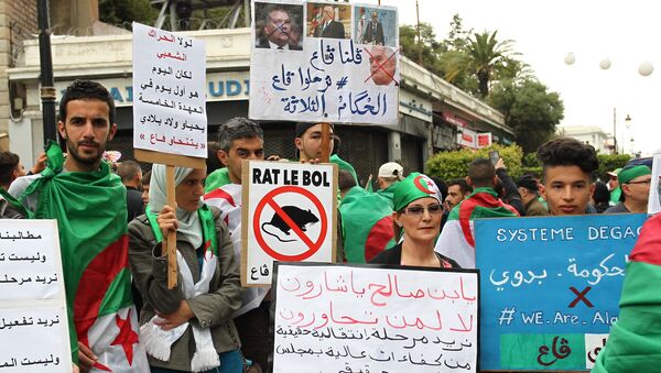 احتجاجات الجزائر في الجمعة التاسعة - سبوتنيك عربي
