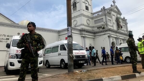 الشرطة السريلانكية بعد تفجير الكنيستين - سبوتنيك عربي