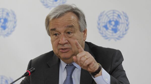 الأمين العام للأمم المتحدة أنطونيو غوتيريش - سبوتنيك عربي