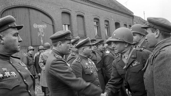 لقاء الحلفاء في ألمانيا في ابريل/نيسان 1945 - سبوتنيك عربي