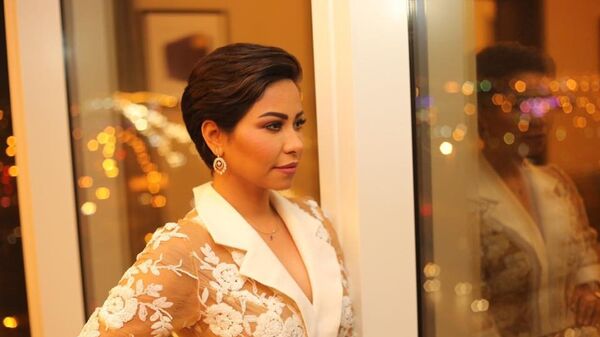 المطربة المصرية شيرين عبد الوهاب في حفلها الأول بالعاصمة السعودية الرياض - سبوتنيك عربي
