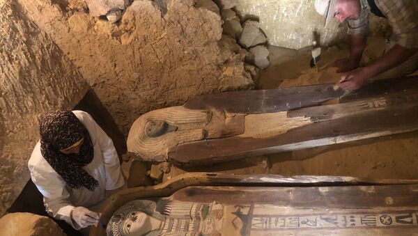 اكتشاف مقبرة عمرها 4500 في منطقة الأهرامات - سبوتنيك عربي