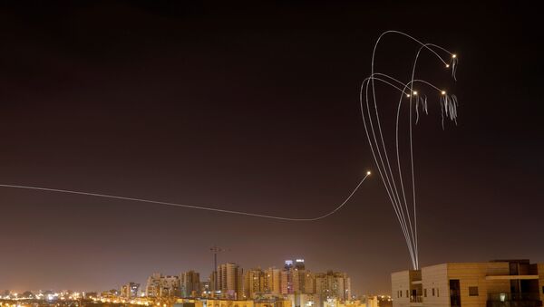 القصف الصاروخي بين قطاع غزة والجيش الإسرائيلي - سبوتنيك عربي