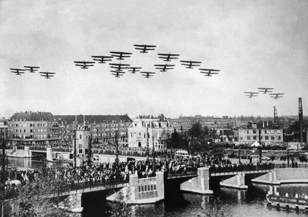 الطائرات في سماء هولندا خلال الحرب العالمية الثانية، عام 1939 - سبوتنيك عربي