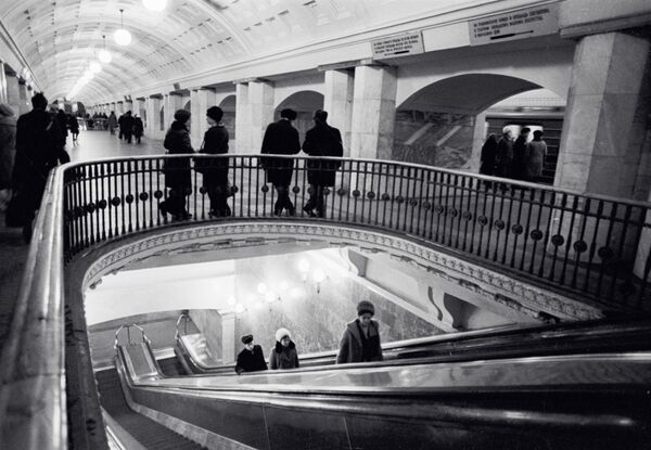 محطة مترو بروسبيكت ميرا، موسكو  1975 - سبوتنيك عربي