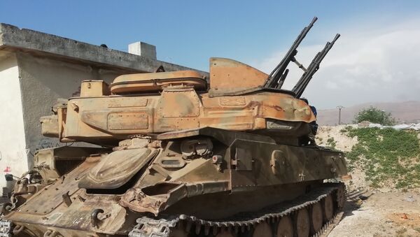 اقتحام الجيش السوري معاقل جبهة النصرة في الحويز بريف حماة - سبوتنيك عربي
