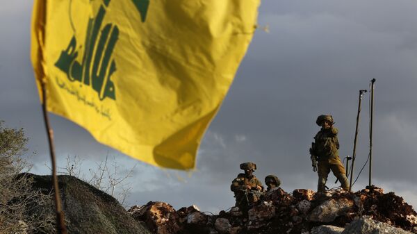 حزب الله على الحدود اللبنانية الإسرائيلية - سبوتنيك عربي