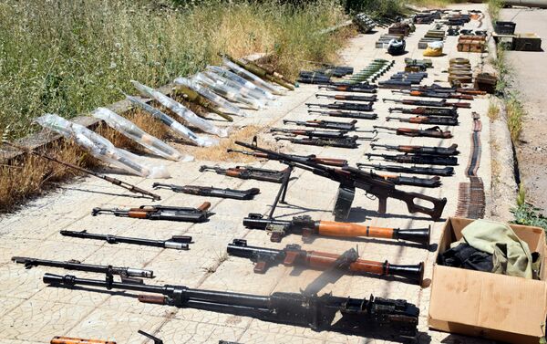 الأمن السوري يضبط أسلحة وذخائر بريف درعا - سبوتنيك عربي