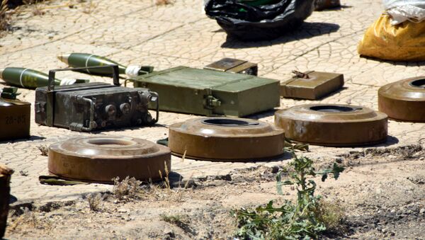 الأمن السوري يضبط أسلحة وذخائر بريف درعا - سبوتنيك عربي