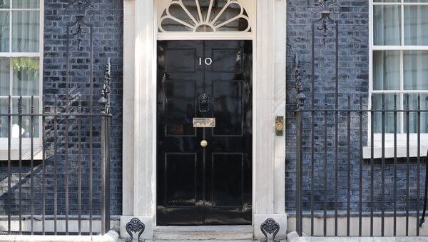 مقر رئيسة الوزراء البريطانية في شارع 10 داونينغ ستريت لندن، إنجلترا 24 مايو/ أ يار 2019 - سبوتنيك عربي