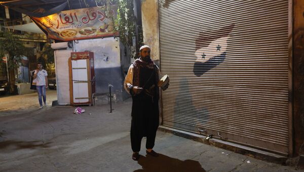 سبوتنيك ترافق مسحراتي رمضان في أعرق أحياء دمشق - سبوتنيك عربي