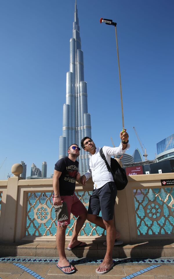 برج خليفة، دبي، 2015 - سبوتنيك عربي