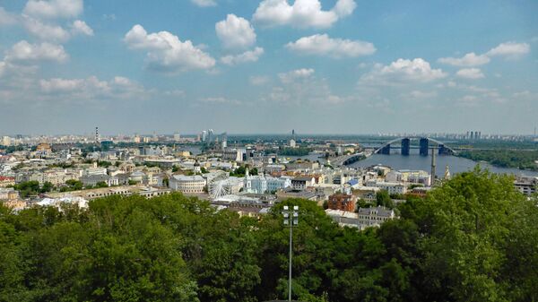 منظر لمدينة كييف من كنيسة أندريه - سبوتنيك عربي