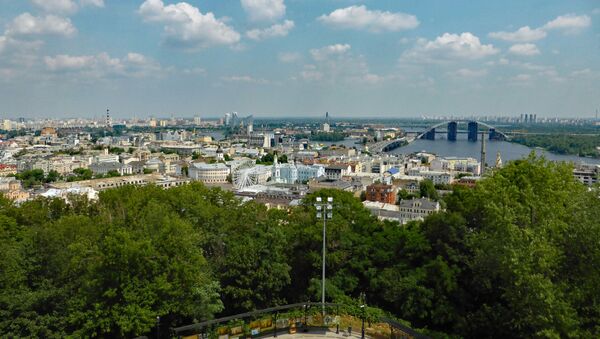 منظر لمدينة كييف من كنيسة أندريه - سبوتنيك عربي