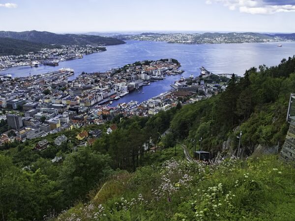 منظر لمدينة بيرغن، النرويج - سبوتنيك عربي