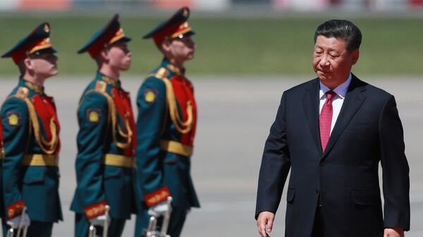 الرئيس الصيني شي جين بينغ في موسكو  - سبوتنيك عربي