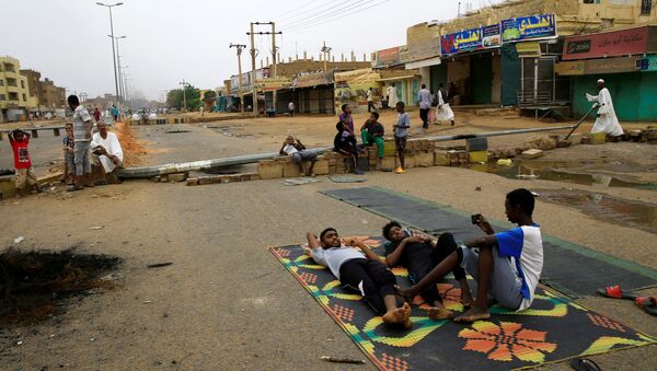 اعتصام السودان - سبوتنيك عربي