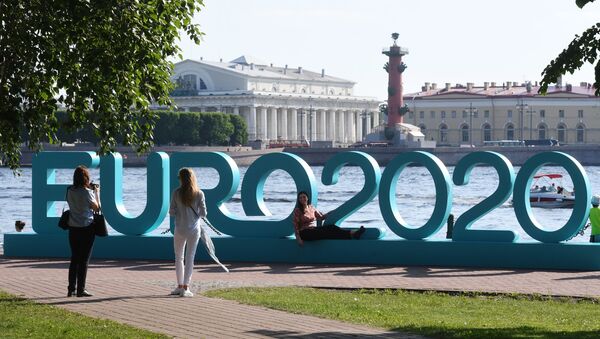 افتتاح حديقة يورو 2020 لكرة القدم في سان بطرسبورغ - سبوتنيك عربي
