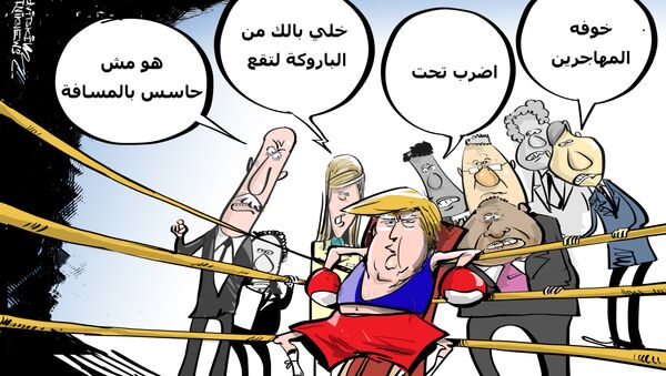 ترامب يعرب عن استعداده لقبول معلومات من أجانب عن منافسيه بانتخابات 2020 - سبوتنيك عربي