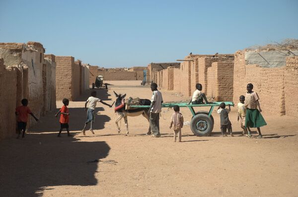 مدينة في صحراء وادي حلفا، السودان - سبوتنيك عربي