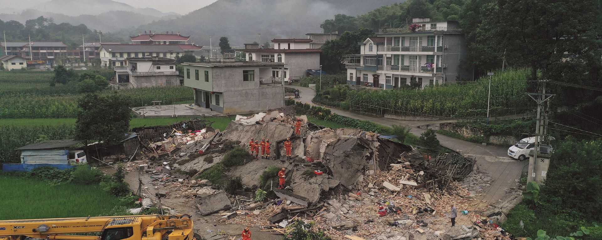 زلزال قوي يضرب مدينة إيبين، الصين 18 يونيو/ حزيران 2019 - سبوتنيك عربي, 1920, 12.09.2022