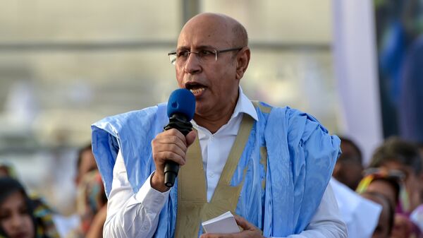  المرشح ووزير الدفاع السابق في موريتانيا محمد ولد الشيخ الغزواني - سبوتنيك عربي