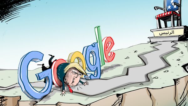 غوغل سيتدخل في حملة ترامب الانتخابية الرئاسية الأمريكية عام 2020 - سبوتنيك عربي