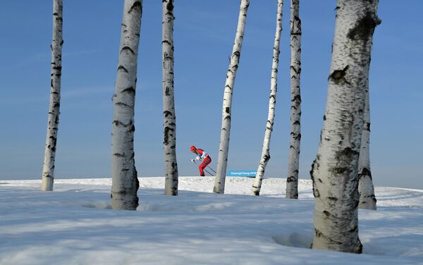 الصورة بعنوان الأولمبي الوحيد، فئة الرياضة، للمصور  أليكسي فيليبوف من روسيا - سبوتنيك عربي