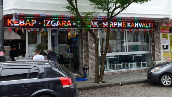 المحلات والمطاعم التركية في باتومي عاصمة مقاطعة أجاريا في جورجيا - سبوتنيك عربي