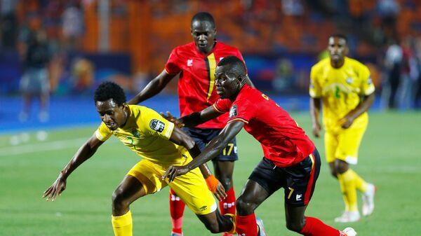 مباراة أوغندا وزيمبابوي في كأس أمم أفريقيا - سبوتنيك عربي