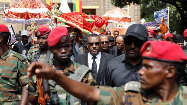 نائب رئيس الوزراء الإثيوبي ميكونين يحضر جنازة رئيس أمهرة ميكونين ومسؤولين آخرين في بحر دار - سبوتنيك عربي