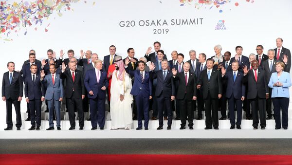 قمة مجموعة العشرين 2019 في مدينة أوساكا، اليابان 28 يونيو/ حزيران 2019 - سبوتنيك عربي