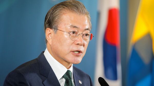 رئيس كوريا الجنوبية مون جاي إن  - سبوتنيك عربي