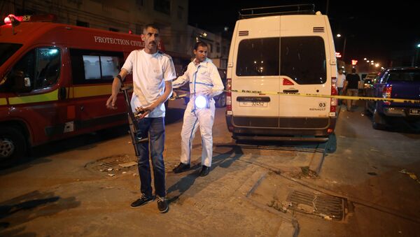 السلطات التونسية تطوق مكان تفجير رجل نفسه في منطقة منحلة في تونس - سبوتنيك عربي
