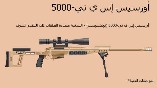 بندقية القناصة توتشنوست (الدقة) الروسية - سبوتنيك عربي