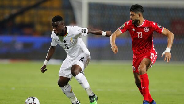 مباراة تونس وغانا في كأس الأمم الأفريقية - سبوتنيك عربي