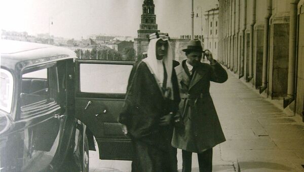 الأمير فيصل فيصل بن عبد العزيز  آل السعود في موسكو، عام 1932 - سبوتنيك عربي