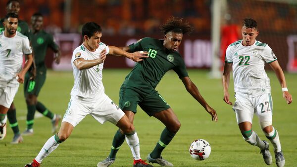 مباراة الجزائر ونيجيريا في نصف نهائي أمم أفريقيا 2019 - سبوتنيك عربي