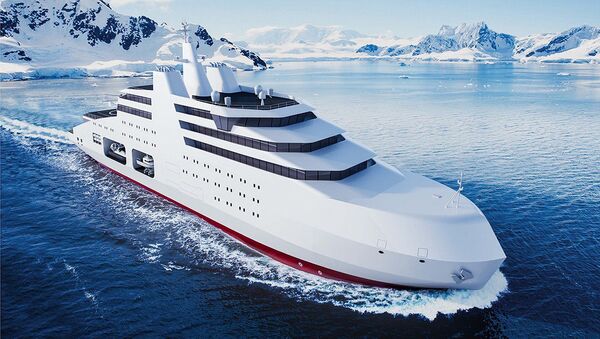 ستكون السفينة السياحية من فئة خمس نجوم، قادرة على استيعاب 350 راكبا، مع تصميمات داخلية ترضي أكثر الضيوف تطلبًا للرفاهية - سبوتنيك عربي