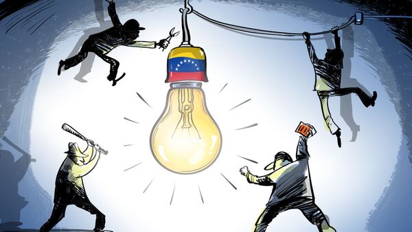 انقطاع الكهرباء في فنزويلا هجوم اجرامي - سبوتنيك عربي
