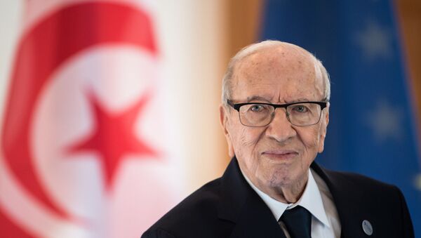 الرئيس التونسي الراحل الباجي قائد السبسي، 2018 - سبوتنيك عربي