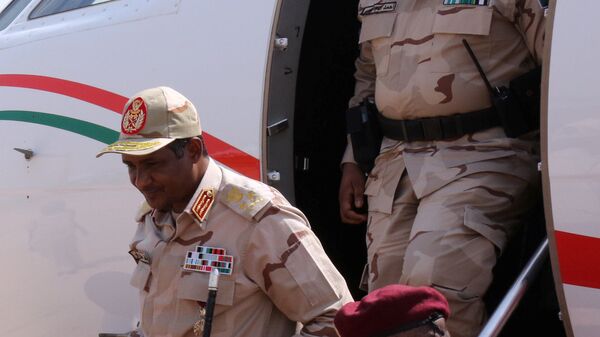 نائب رئيس المجلس العسكري الانتقالي في السودان الفريق أول محمد حمدان دقلو حميدتي - سبوتنيك عربي