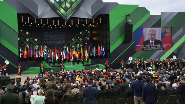 افتتاح مسابقات الألعاب العسكرية الدولية -2019 - سبوتنيك عربي